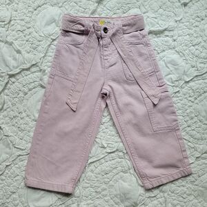 Mini Boden Lilac Cropped Denim 4-5Y